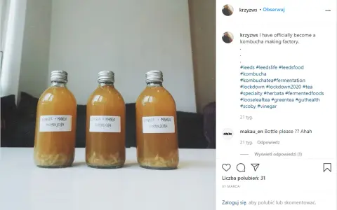 Kombucha: Ile cukru na litr? Sprawdź bezpieczne proporcje