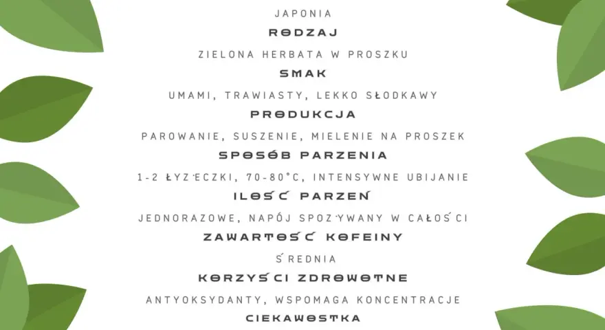 Matcha: Jak wymówić poprawnie? Właściwości i parzenie