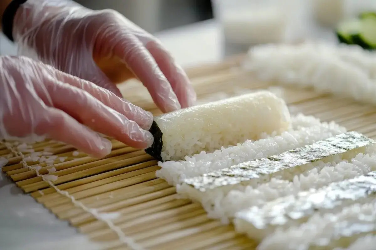 przygotowanie ryżu do sushi krok po kroku
