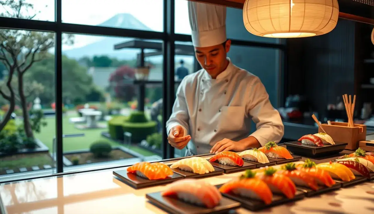 Mapa Polski zarobki sushi master duże miasta