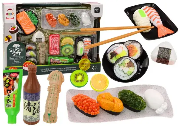 składniki i akcesoria do sushi