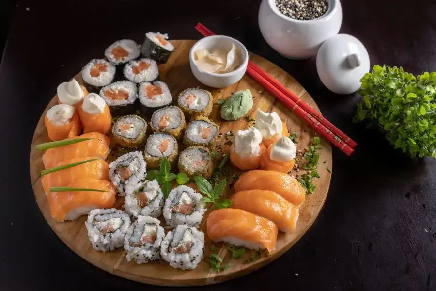 japońskie przystawki do sushi