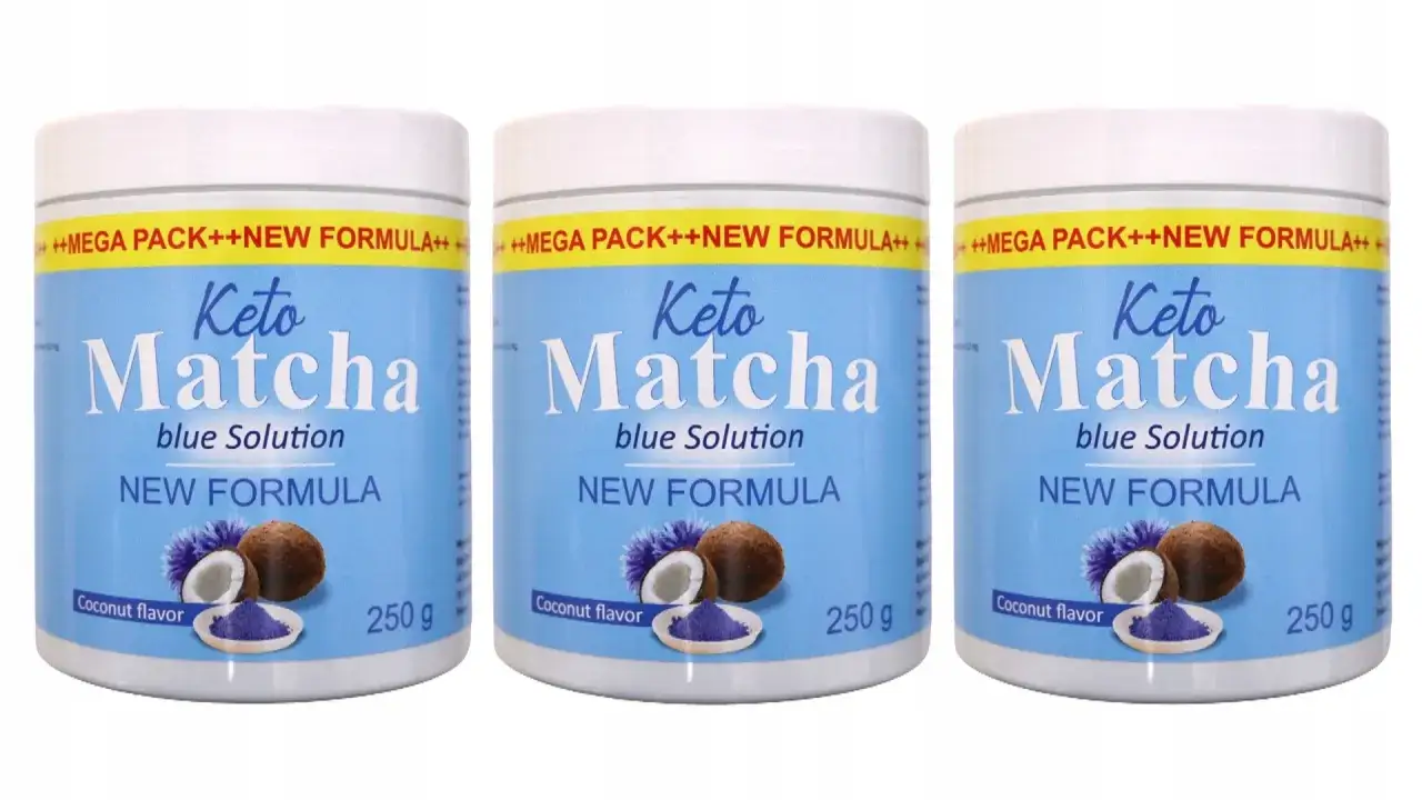 Keto Matcha Blue proszek i napój